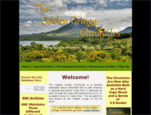 Tablet Screenshot of goldengringo.com